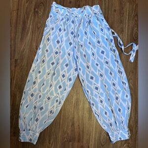 Print Harem Pants